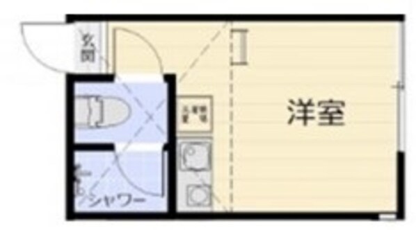 ユナイト阪東橋ラ・フォンティーヌの物件間取画像